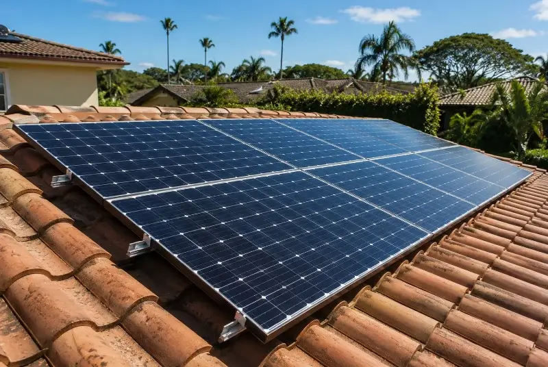 Installation de panneaux solaires à Landrais